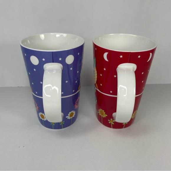 Maxwell Williams Hoot Hoot Owl Coffee Mugs - Picture 4 of 8